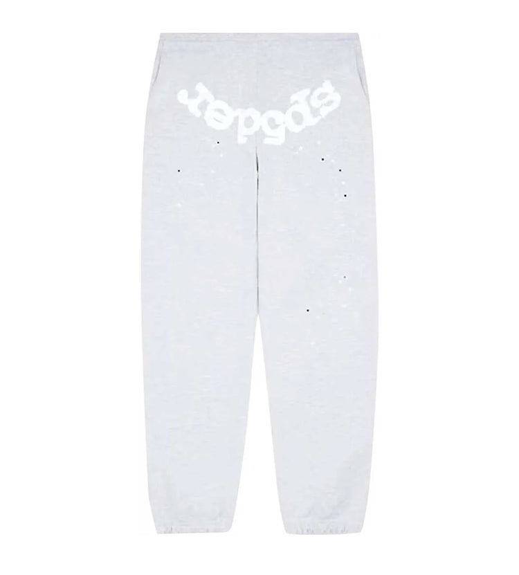 Sp5der OG Web Sweatpants Heather Grey