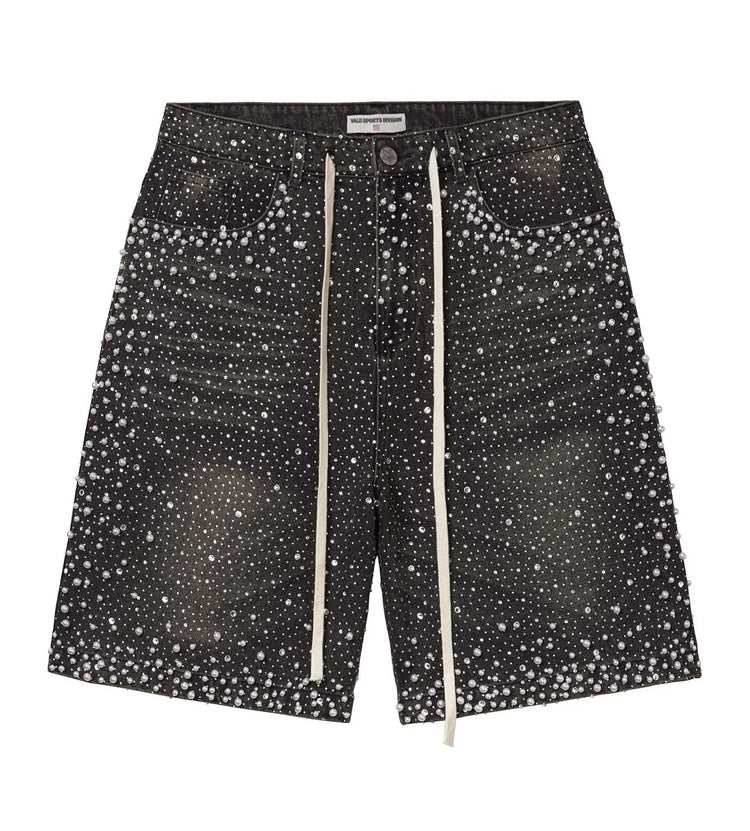 Rainstorm Jorts Black